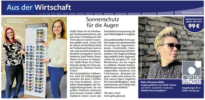 Unsere aktuelle Werbung aus dem Tageblatt 4.2025