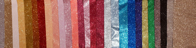 Glitzertextil für Blachenmotive