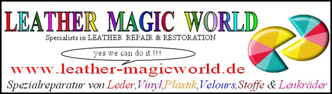 Monogram von der Firma Leather Magic World - Professionelle Lederreparatur und Lederpflege Firma Möbel und Auto