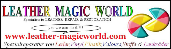 Monogram von der Firma Leather Magic World - Professionelle Lederreparatur und Lederpflege Firma Möbel und Auto