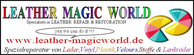 Monogram von der Firma Leather Magic World - Professionelle Lederreparatur und Lederpflege Firma in der nähe Möbel und Auto