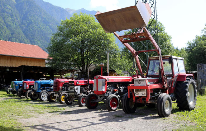 auch Oldtimer-Traktoren prägten das Bild