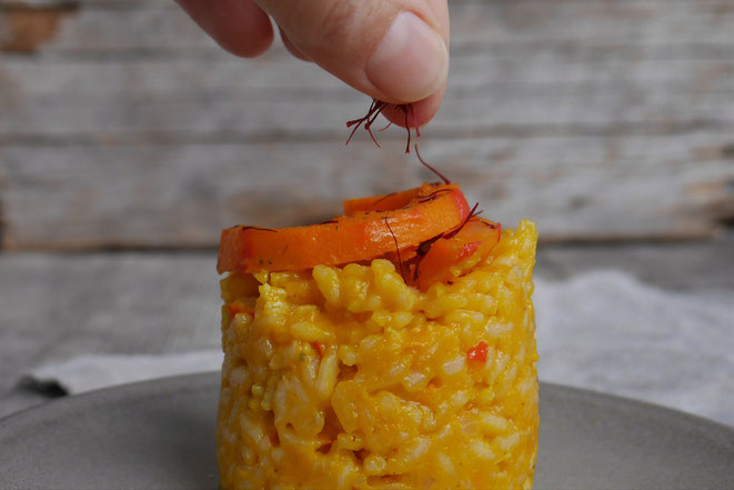 Kürbisrisotto