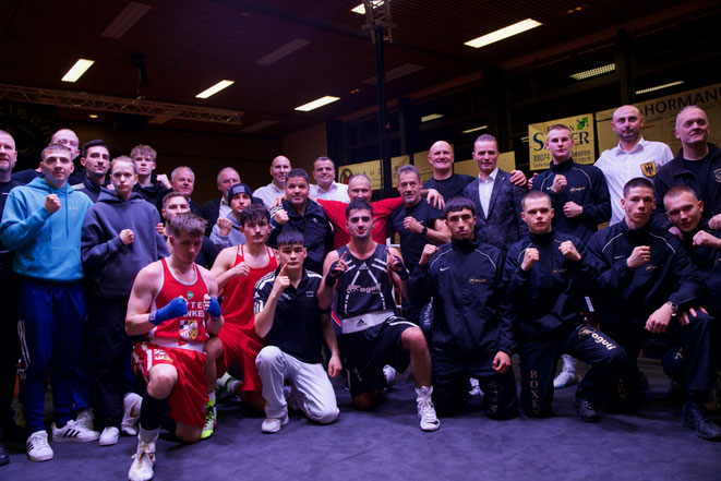 Vergleichskampf 2024 gegen Boxteam Igor