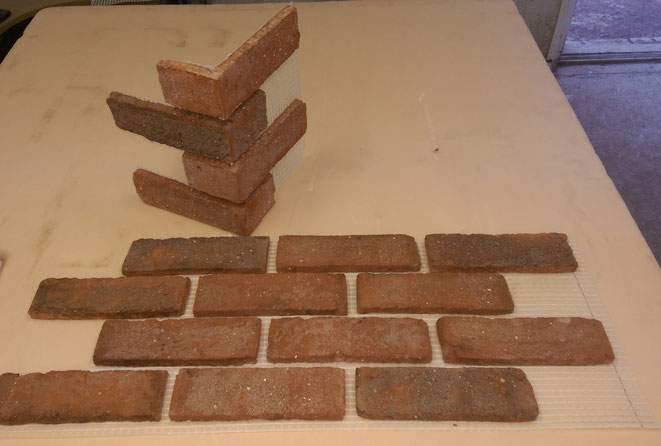 BrickMesh Brick Slip Tile Mosaic