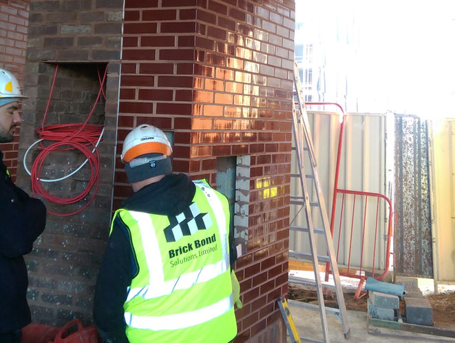 Brick Cladding Installation Team