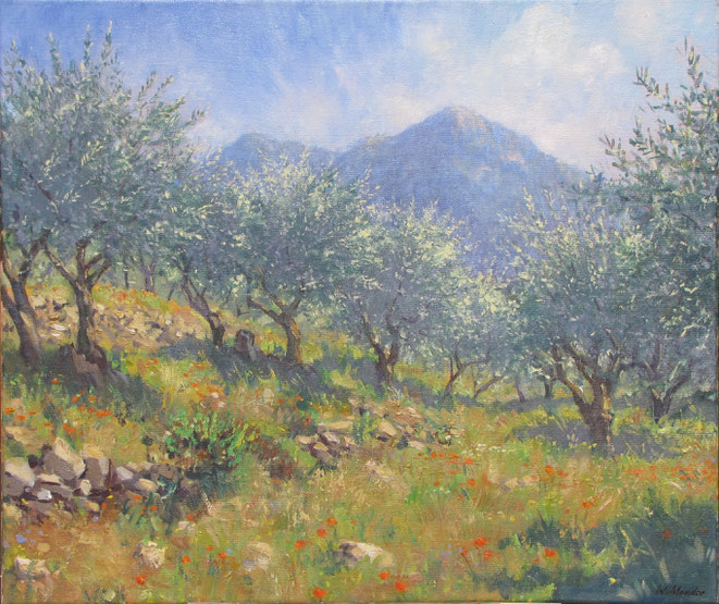 Tony Wahlander (Tony Wåhlander) artiste peintre en Provence 