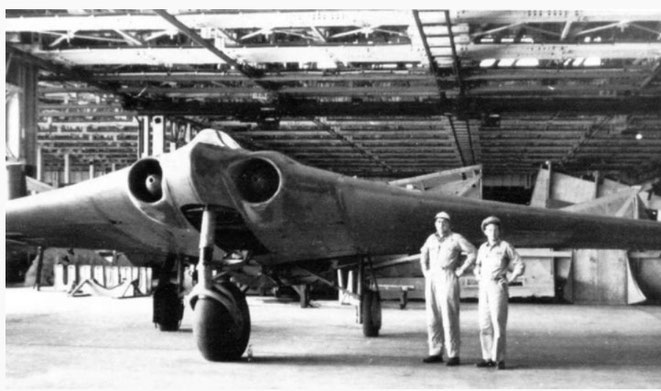Horten 229 nach der Übernahme durch die US-Streitkräfte