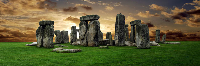 Stonehenge, 2500 a.c. Amesbury, Anglaterra