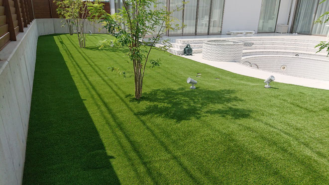 触れてみよう 人工芝のショールーム マイホームゴルフ 人工芝パターグリーン 名古屋