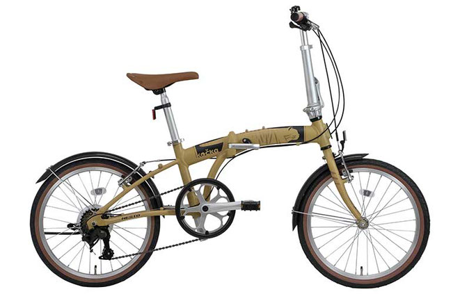 ネコ好きによる、ネコ好きのための、折りたたみ自転車
