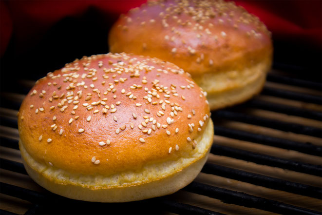 Hamburger Buns Hamburgerbrötchen Brötchen selber machen perfekt besten hamburgerbuns rezept