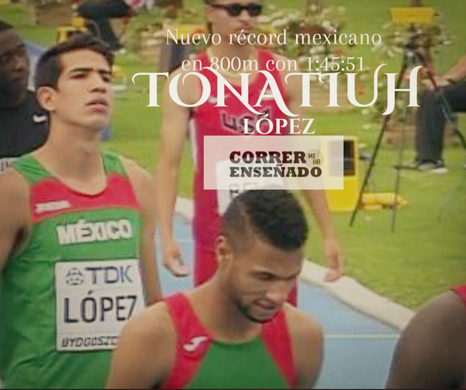 Tonatiuh Lóèz, atleta mexicano