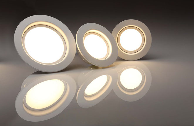 okrągłe panele LED