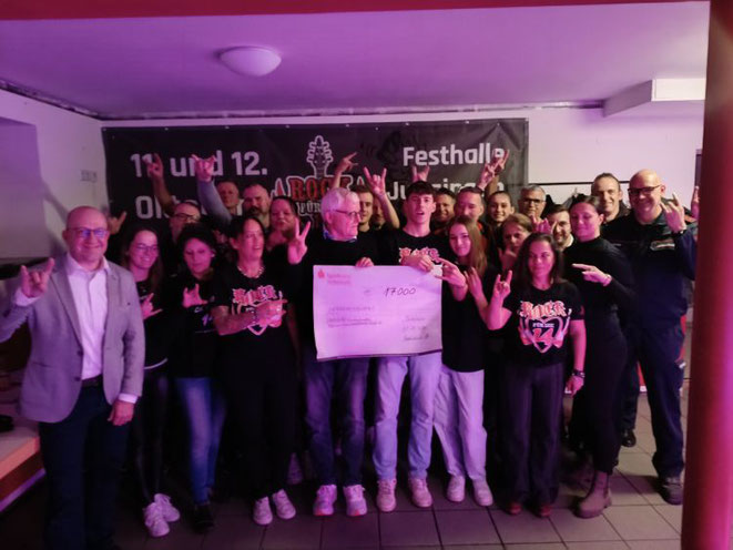 Spende 2024 über 17.000 €