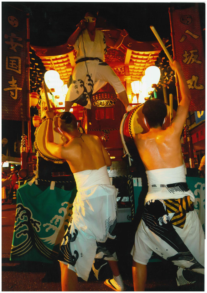 勇壮直江津祇園祭太鼓　　　植木元様