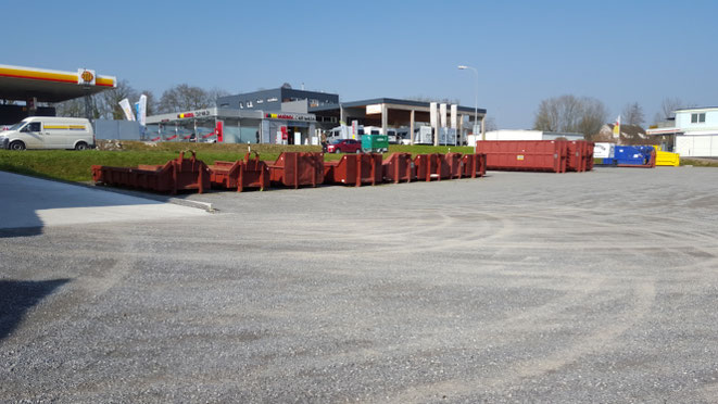 Box, Behälter, Kübel, Mulde, Container, Muldenservice von der Gerster Recycling AG in Egnach bei Romanshorn