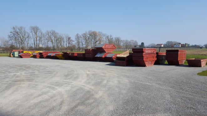 Box, Behälter, Kübel, Mulde, Container, Muldenservice von der Gerster Recycling AG in Egnach bei Romanshorn.