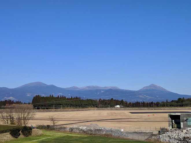 昨日1月26日の霧島連山