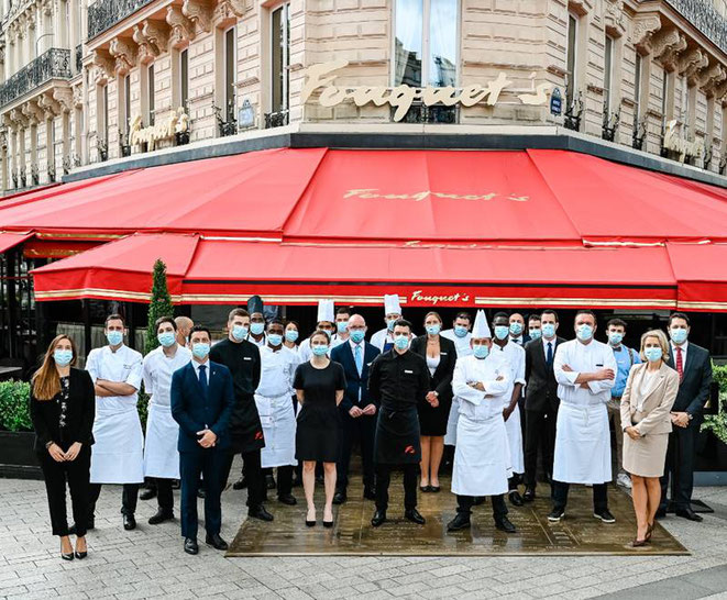 PARIS : Réouverture de la mythique Brasserie Parisienne Le Fouquet's et lancement de l'offre à emporter 