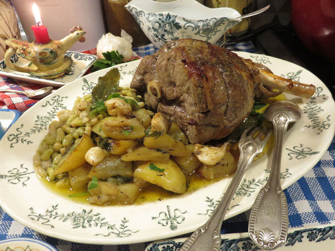 Pour Pâques, le fameux Gigot d'Agneau de la Mère Mitraille - Canal Gourmandises