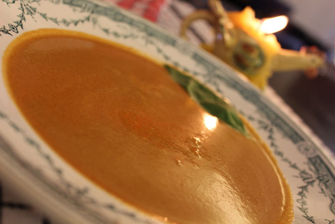 Velouté ou soupe de Potimarron au Miel - Photo : Cedric Beliard - Canal Gourmandises