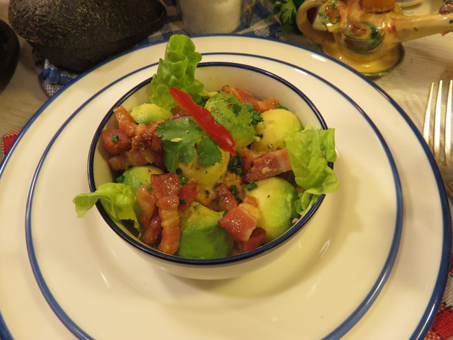 Ma salade à l'Avocat Champêtre, sauce Cocktail Mère Mitraille