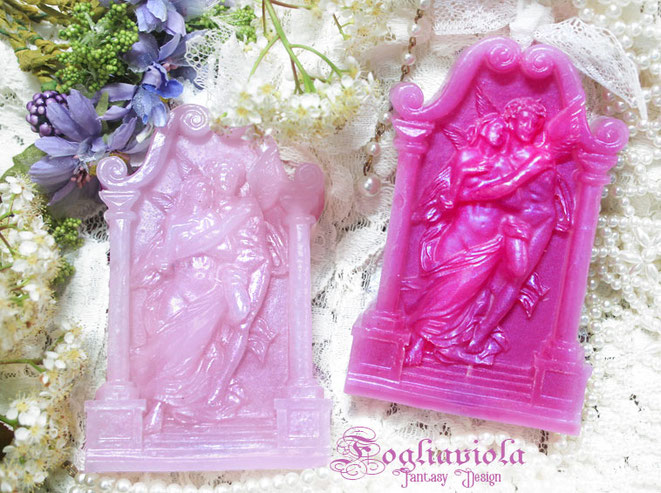 candele per bomboniere romantiche