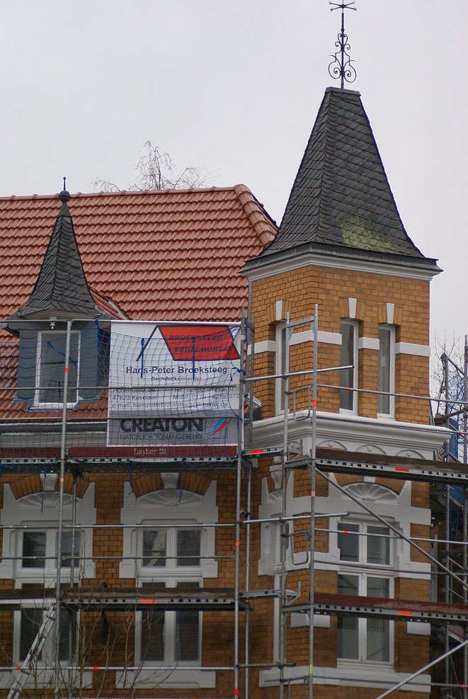 Dacheindeckung denkmalgeschütztes Gebäude