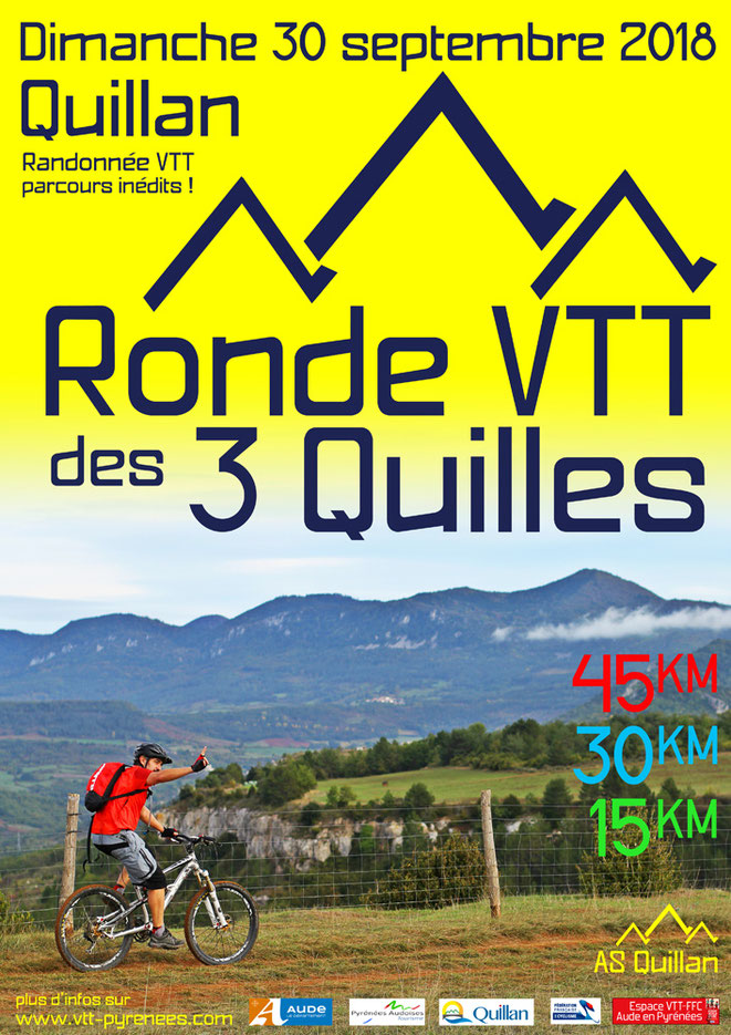 Ronde VTT des 3 Quilles 2018 - Quillan