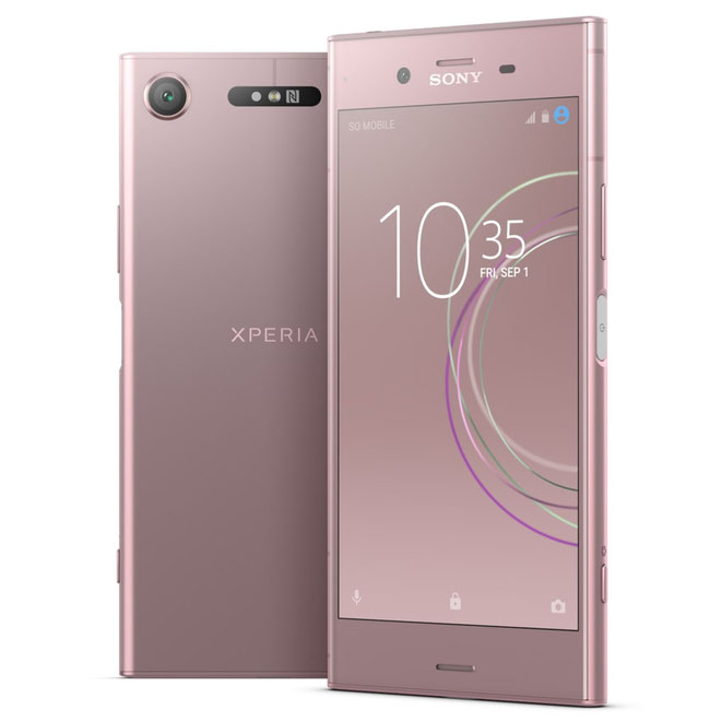 XPERIA XZ1 ピンク