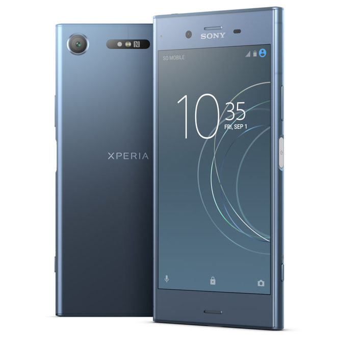 XPERIA XZ1 ブルー