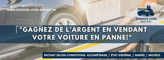 rachat voiture moteur HS lyon