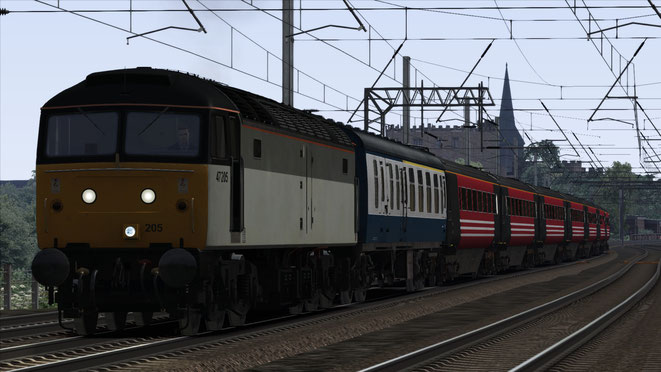 Work in Progress: West Coast Mainline North V2.0 requirements list will be included with download