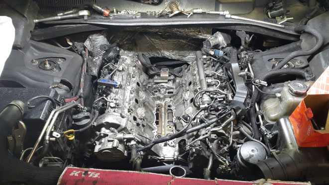 Chrysler 300 c  3.0 crd  naprawa wyciekow