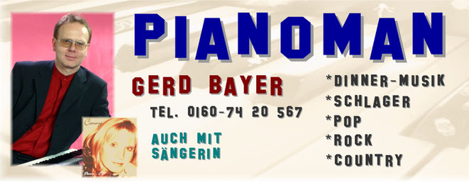 Alleinunterhalter "Pianoman"        oder   Duo  "Cabri-Ole"