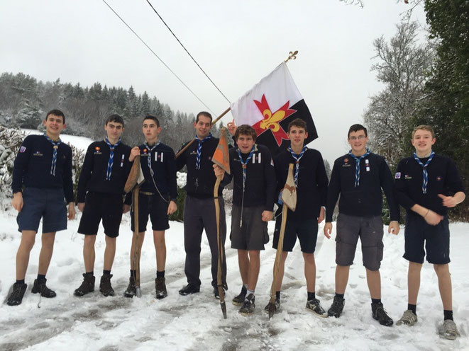 Petite pause dans les alpes pour profiter de la neige