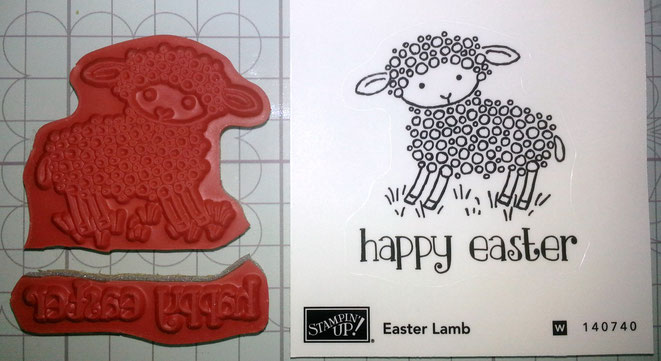 Easter Lamb - Stampin Up!