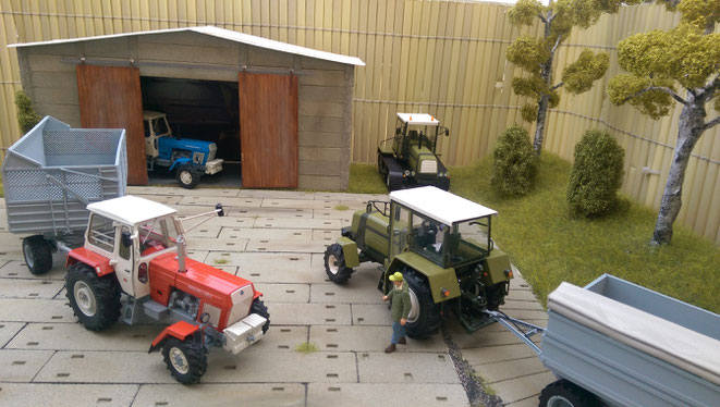 LPG Diorama 1:32 HW80 Modell 1:32