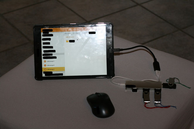 Tablett mit USB OTG Funktion