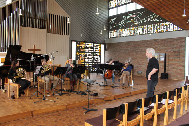  Festeburgkirche 07.03.2020 Frankfurt am Main Tonaufnahme Mosaik Sonic Perspectives on Iran