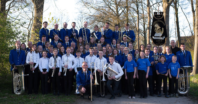 De christelijke muziekvereniging Excelsior uit Barlo, Aalten