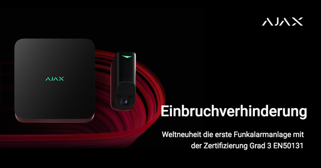 Hochsicherheit im Einbruchschutz jetzt auch kabellos verfügbar.
