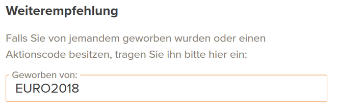 EURO18 bitte durch einen der beiden neuen Codes (s. o.) ersetzen.