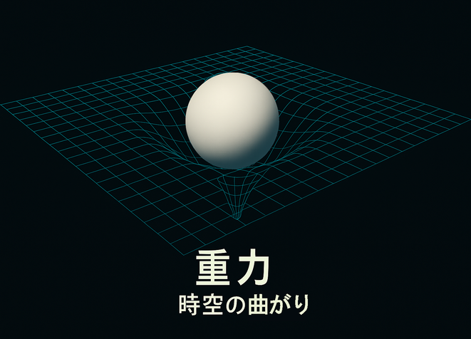 空間の曲がりとしての重力