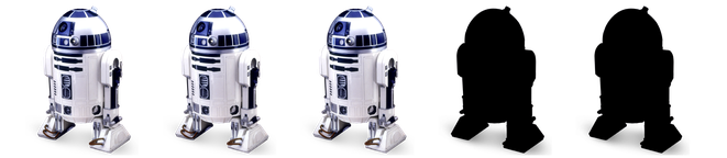 3 von 5 R2-D2s