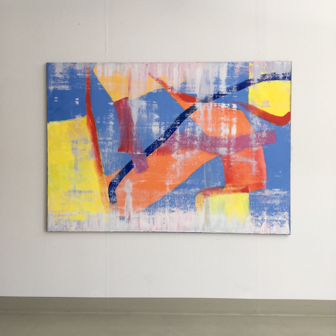 Reflection 2019  140 x 200 cm oil/canvas