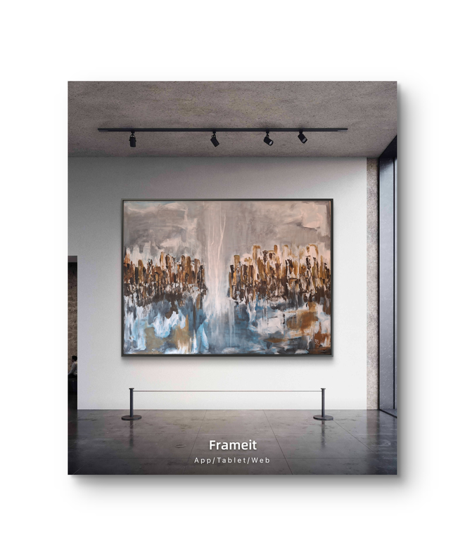 160 x 120  Mixed Media auf Leinwand