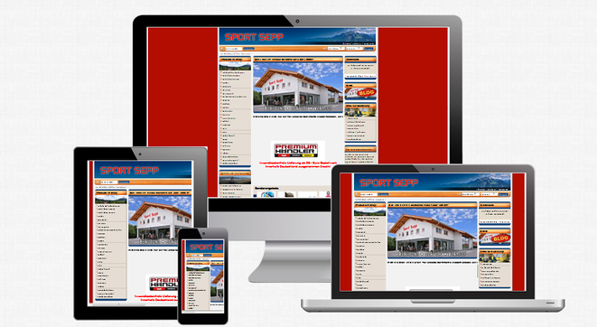 Beispiel einer Webseite, die NICHT responsive ist