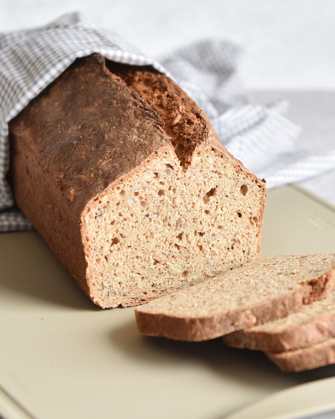 Dinkelbrot Thermomix, Brot Dinkel Roggen Thermomix, Brot weizenfrei, Brot Vollwert Thermomix
